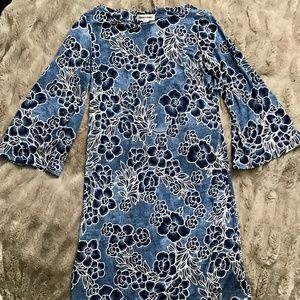Shelby & Palmer Blue Floral Dress